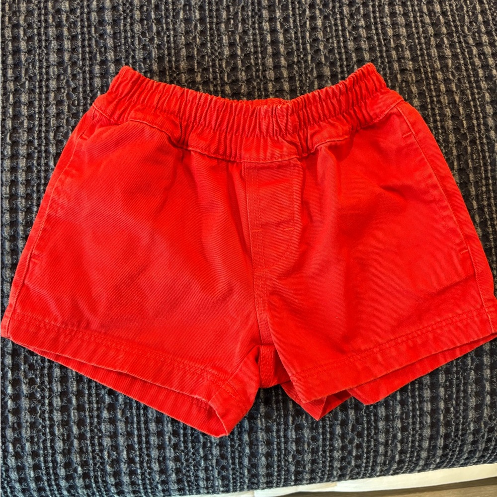 The Beaufort Bonnet Company Red Shorts 2T